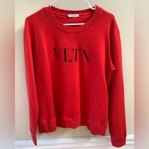 Valentino “VLTN” logo crewneck sweater